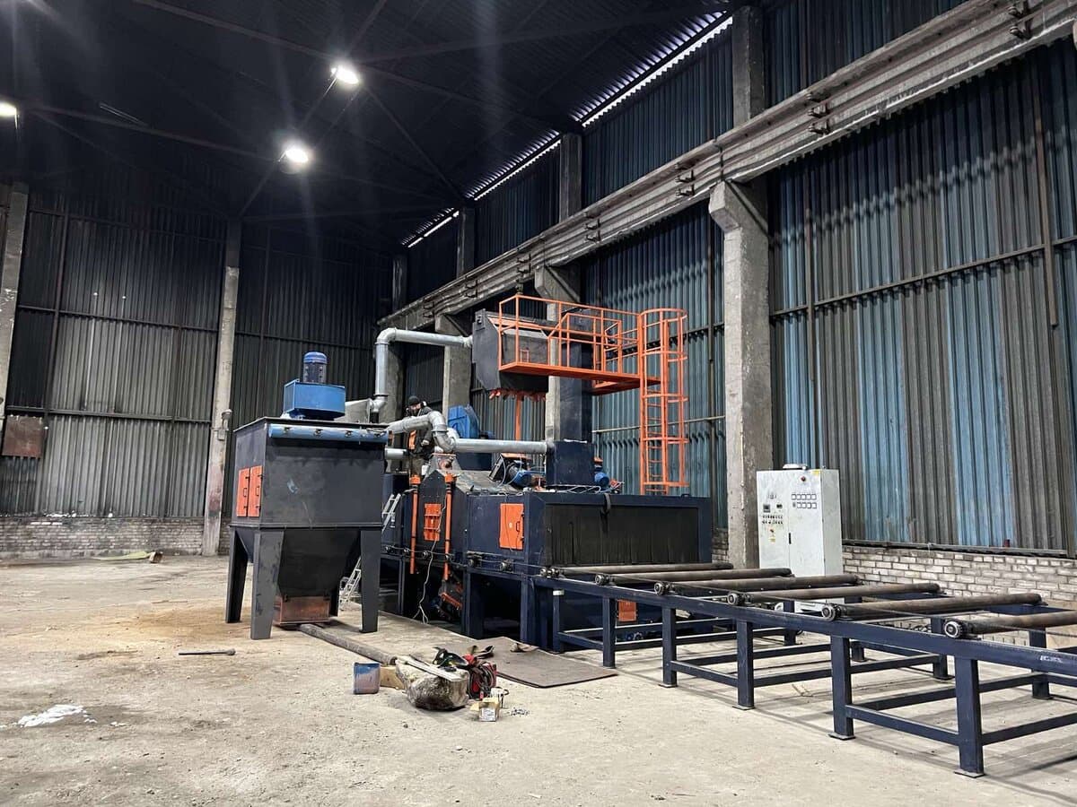 Дробеструйная машина BV Blast Vision DR 25Х6-8TR (2018 г.в., Б/У) | PROMLOT - главное фото