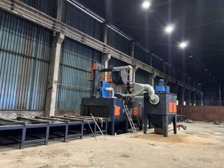 Дробеструйная машина BV Blast Vision DR 25Х6-8TR (2018 г.в., Б/У) | PROMLOT - фото 2