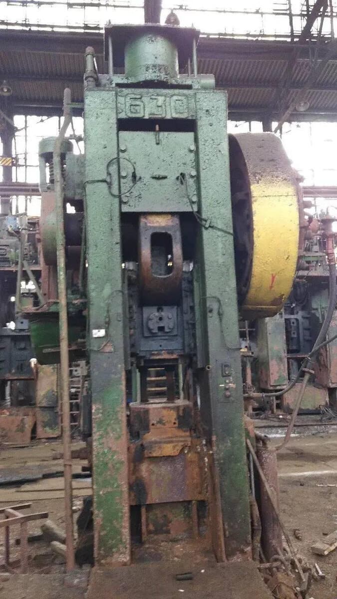 Горячештамповочный пресс ТМП Воронеж К862С (630 тонн, Б/У, Арт. 50148) | PROMLOT - главное фото
